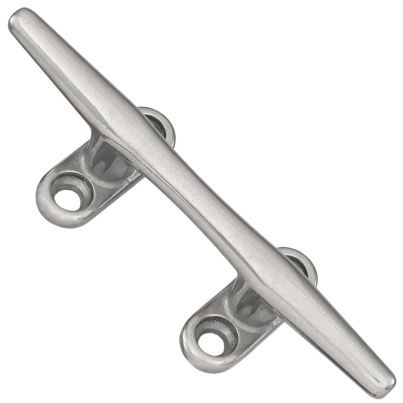Boat Rope Cleat, Stainless Steel, 5 In.