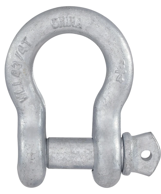 Anchor Shackle, Galvanized Steel, 3/4 In.
