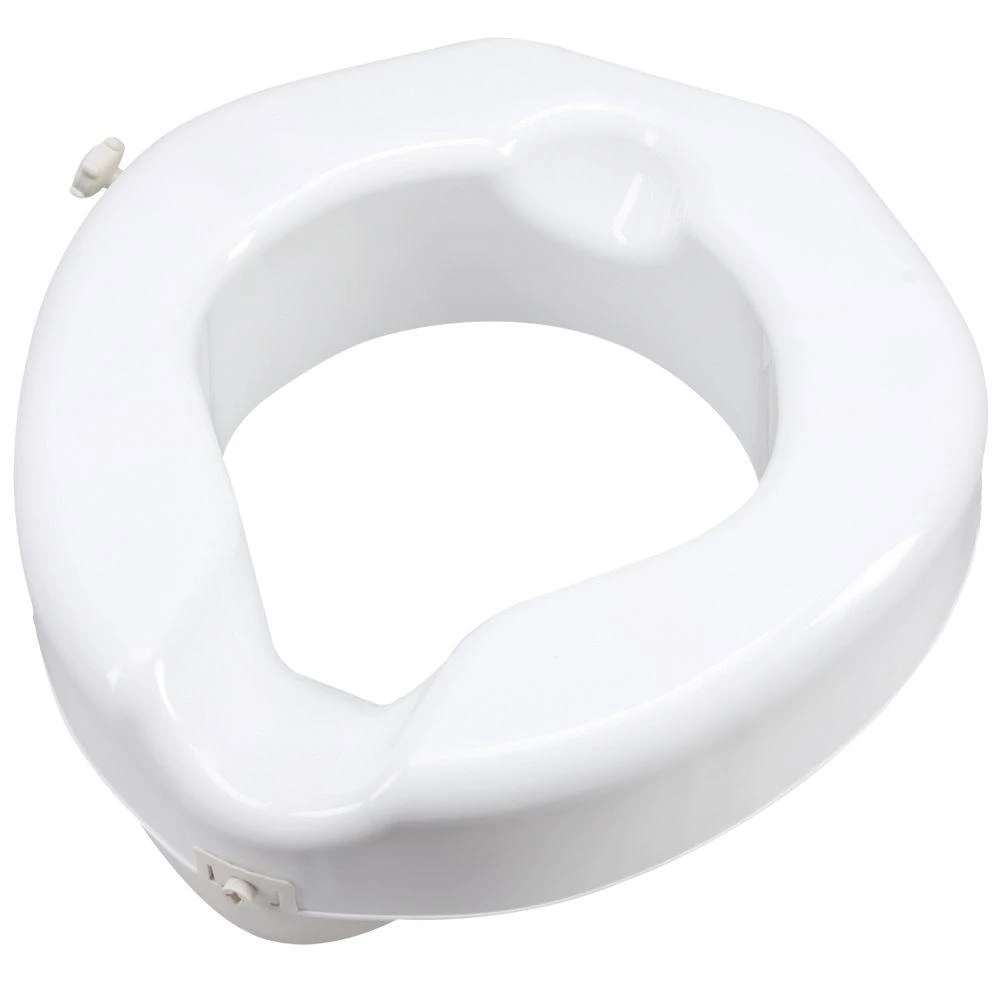 Raised Toilet Seat, Safety Lock