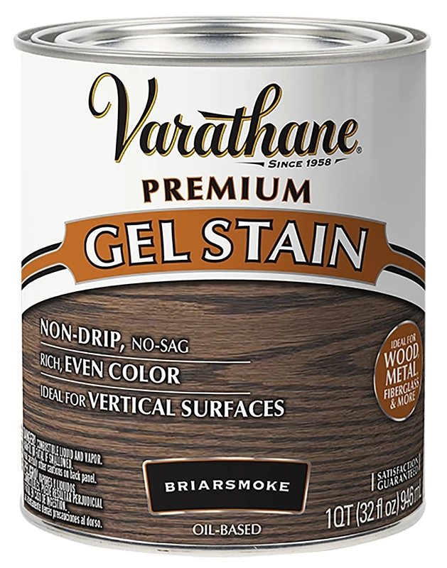 Gel Wood Stain, Briarsmoke, Qt.