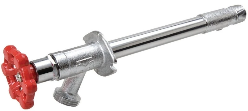 Frost-Free Sillcock, 1/2 In. MIP, 3/4 In. Threaded Hose End, 10 In.