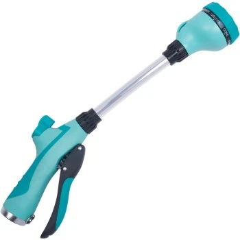 8-Pattern Watering Wand, 15 In. Reach, Green