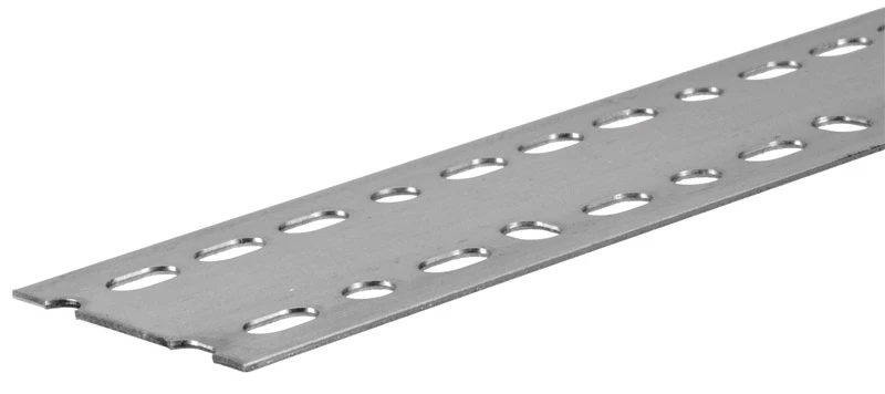 Slotted Steel Strapping, 14 Gauge, 2-13/16 x 48 In.