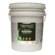 Ultra Premium WeatherAll Exterior Latex House Paint, Semi-Gloss Neutral Base, 5 Gallons