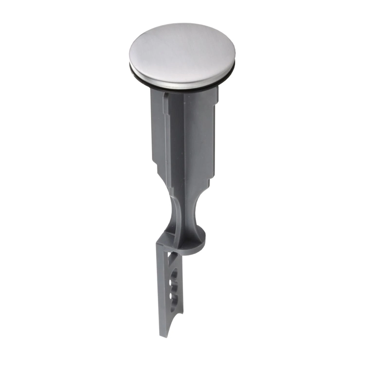 Adjustable Bathroom Sink Pop-Up Stopper, Brushed Nickel