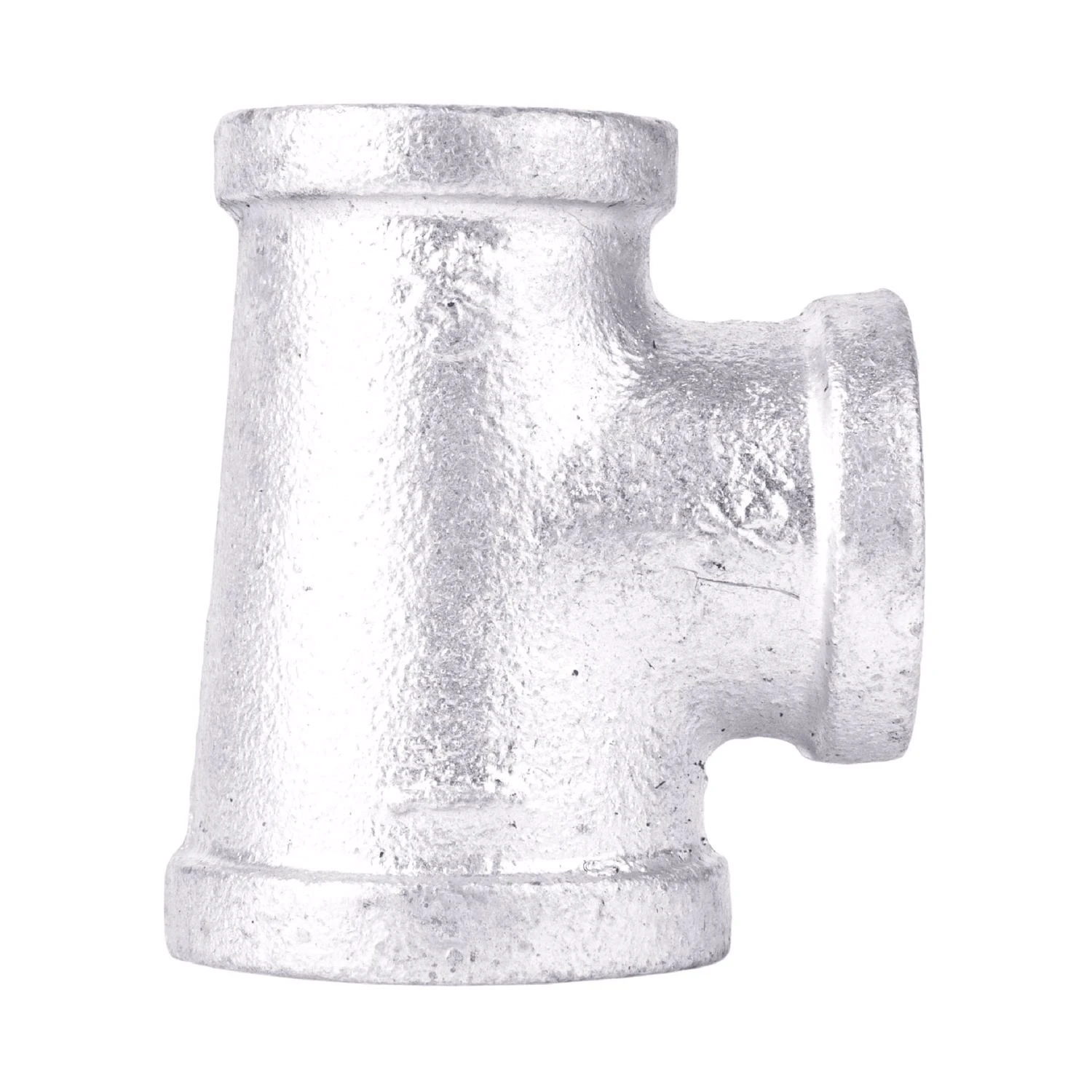 1 x 3/4 x 3/4 In. Galvanized Pipe Reducing Tee