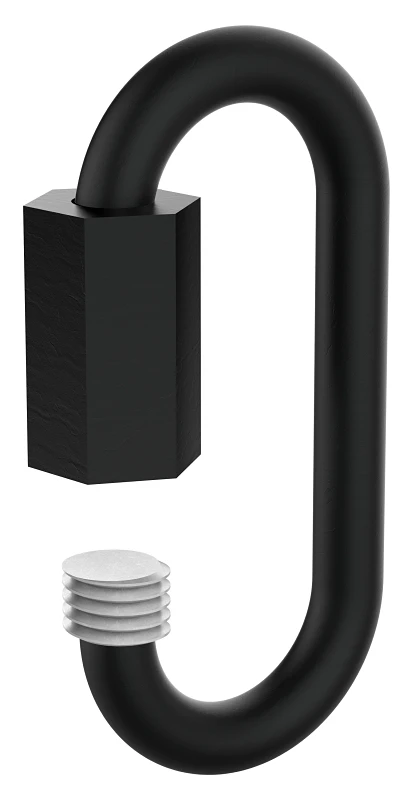 Quick Chain Link, Black, 3/16 In.