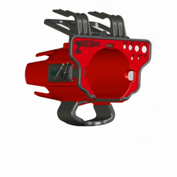 Drill Storage/Organizer Rack, Red