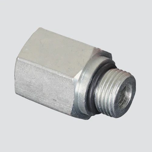 Hydraulic Adapter, 1/2-In. Male 0-Ring x 3/8-In. FP