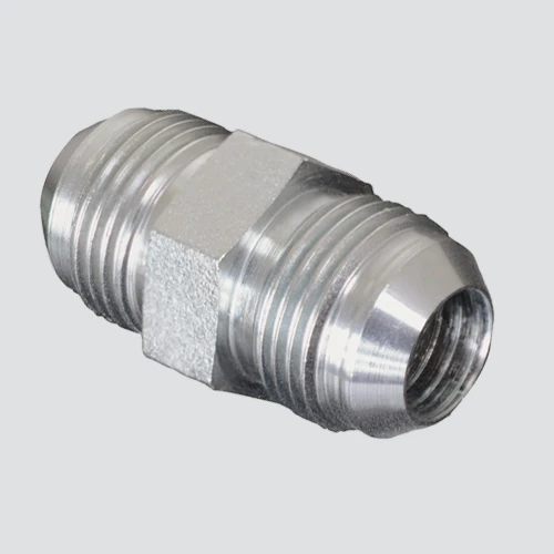 Hydraulic Adapter, 3/8-In. Male JIC x 3/8-In. Male JIC