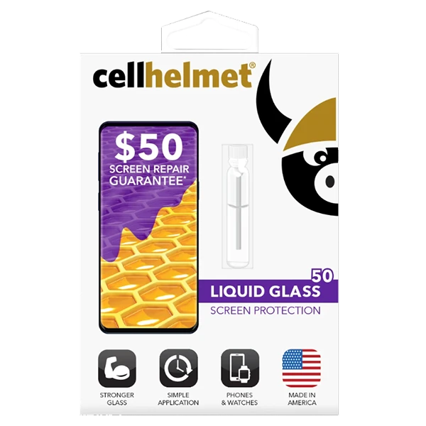 Liquid Glass 50 Cell Phone Screen Protector, .02 oz. Vial