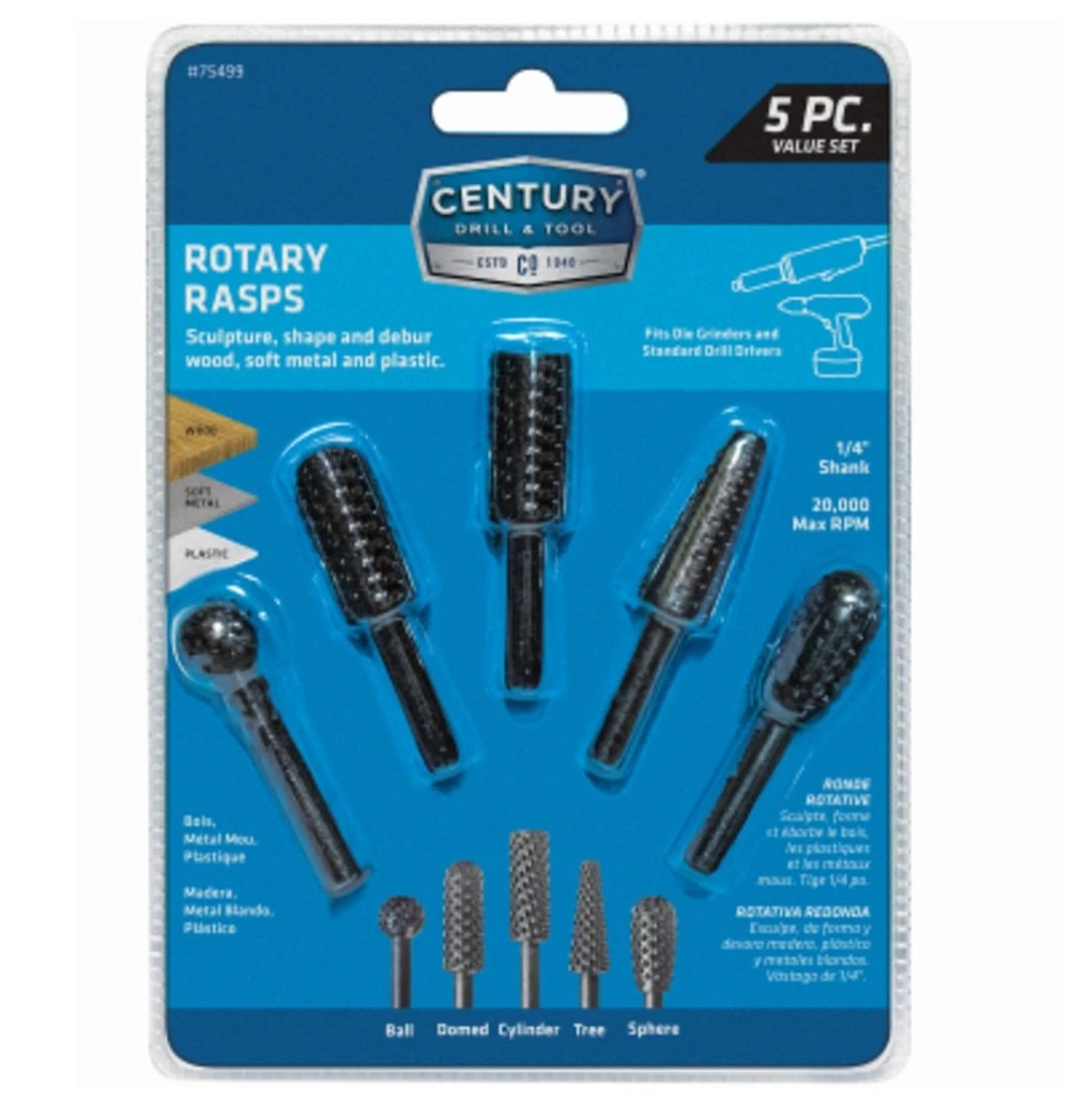 5-Pc. Rotary Rasps Set