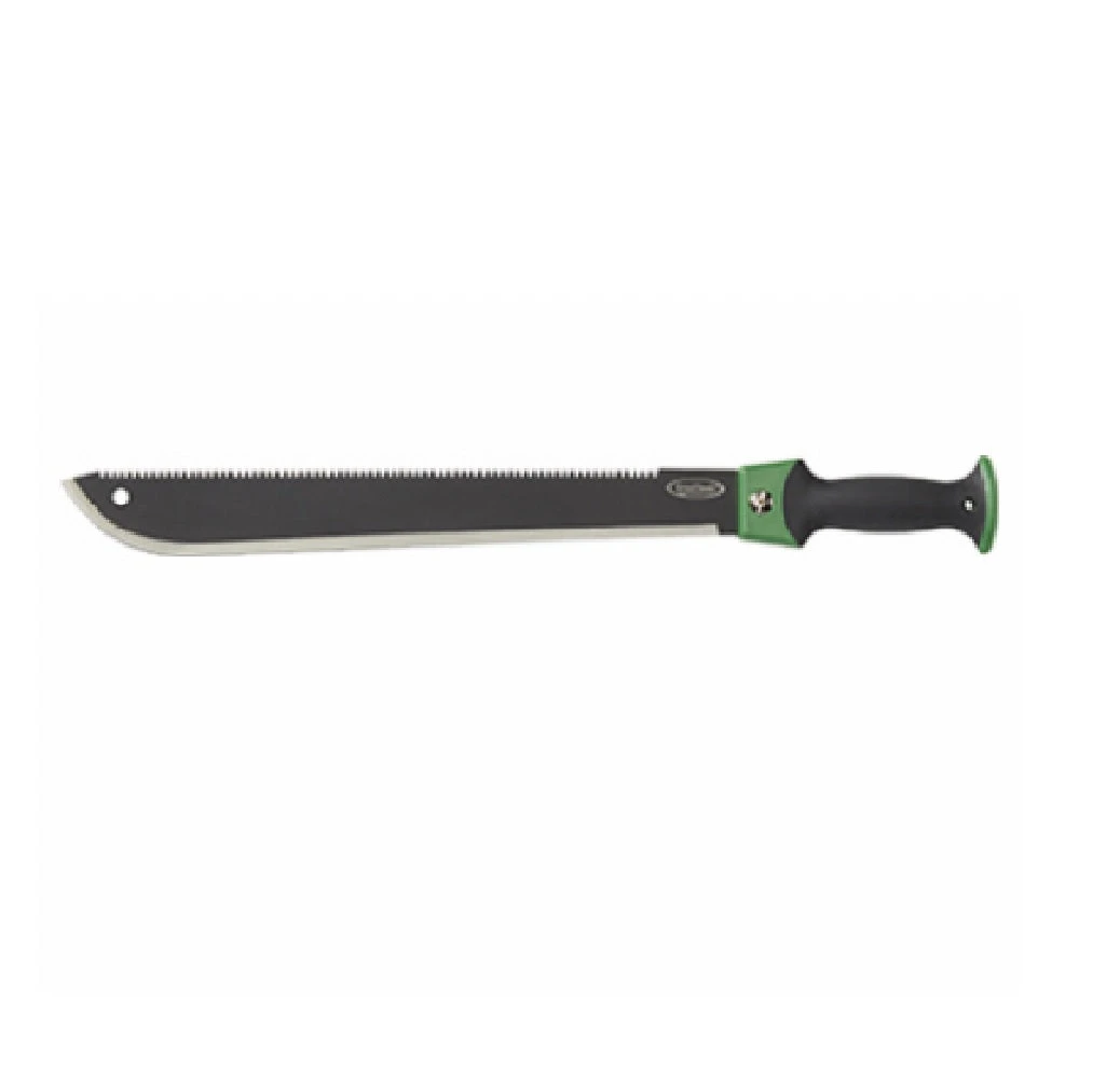 Machete with Sheath, Comfort Grip, 24 In.
