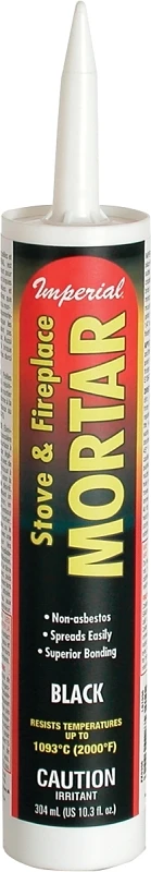 Stove & Fireplace Mortar, Black, 10.3 oz.