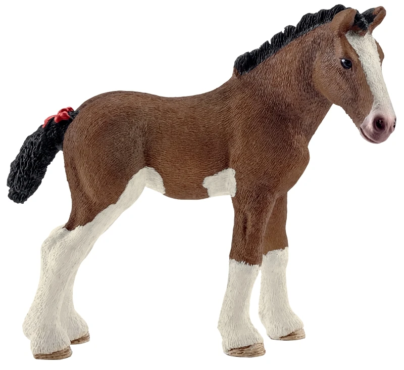 Brown Toy Clydesdale Foal, Ages 3 & Up