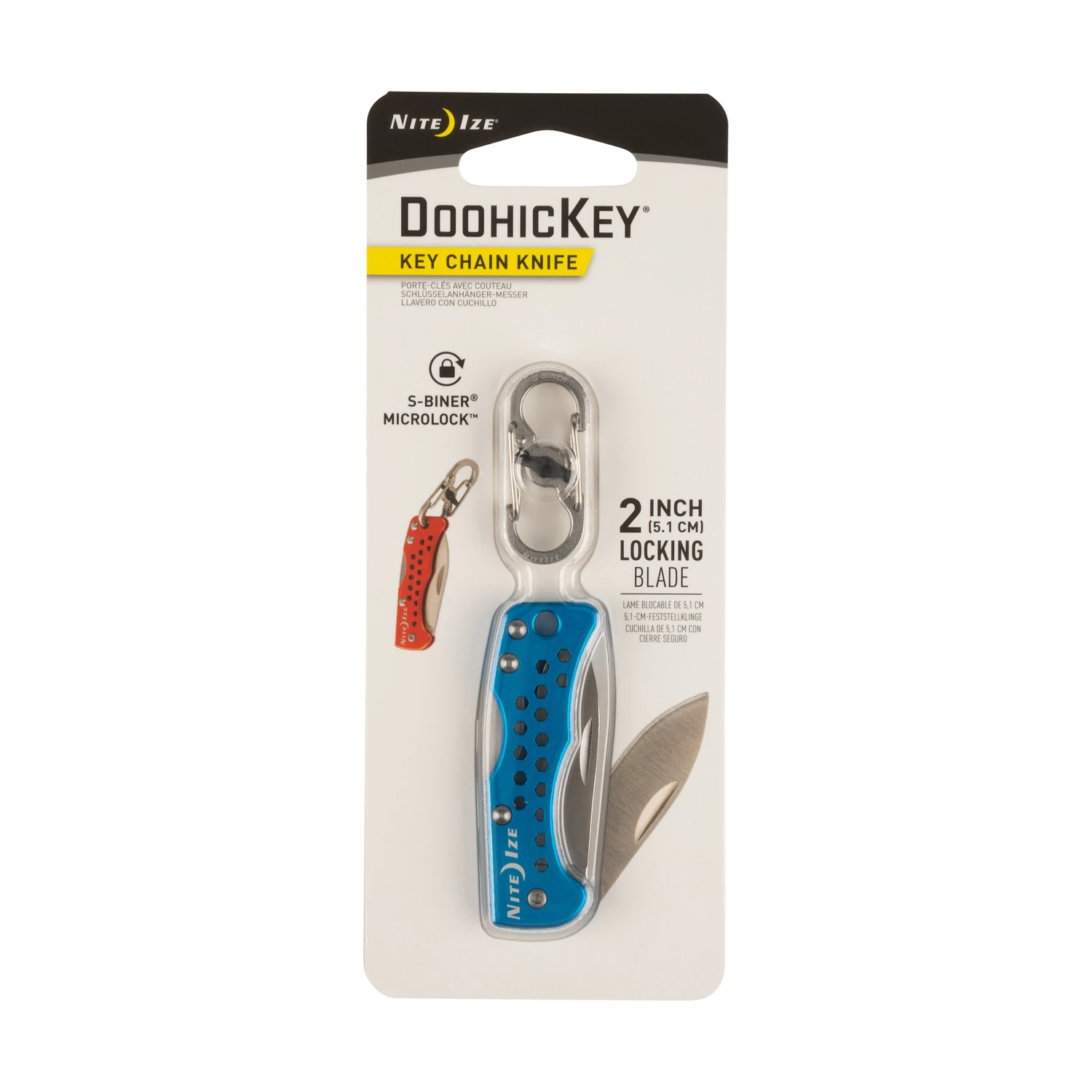 DoohicKey Key Chain Knife, Blue