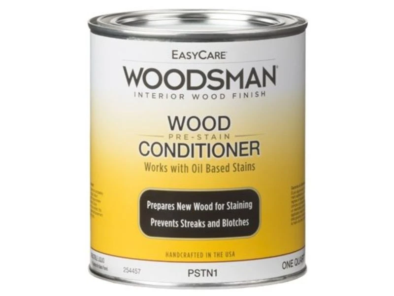 Woodsman Pre-Stain Interior Wood Conditioner, Qt.