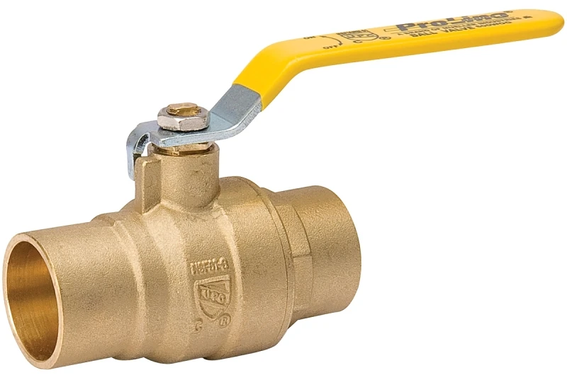 Ball Valve, Solder, 1-1/2 In.