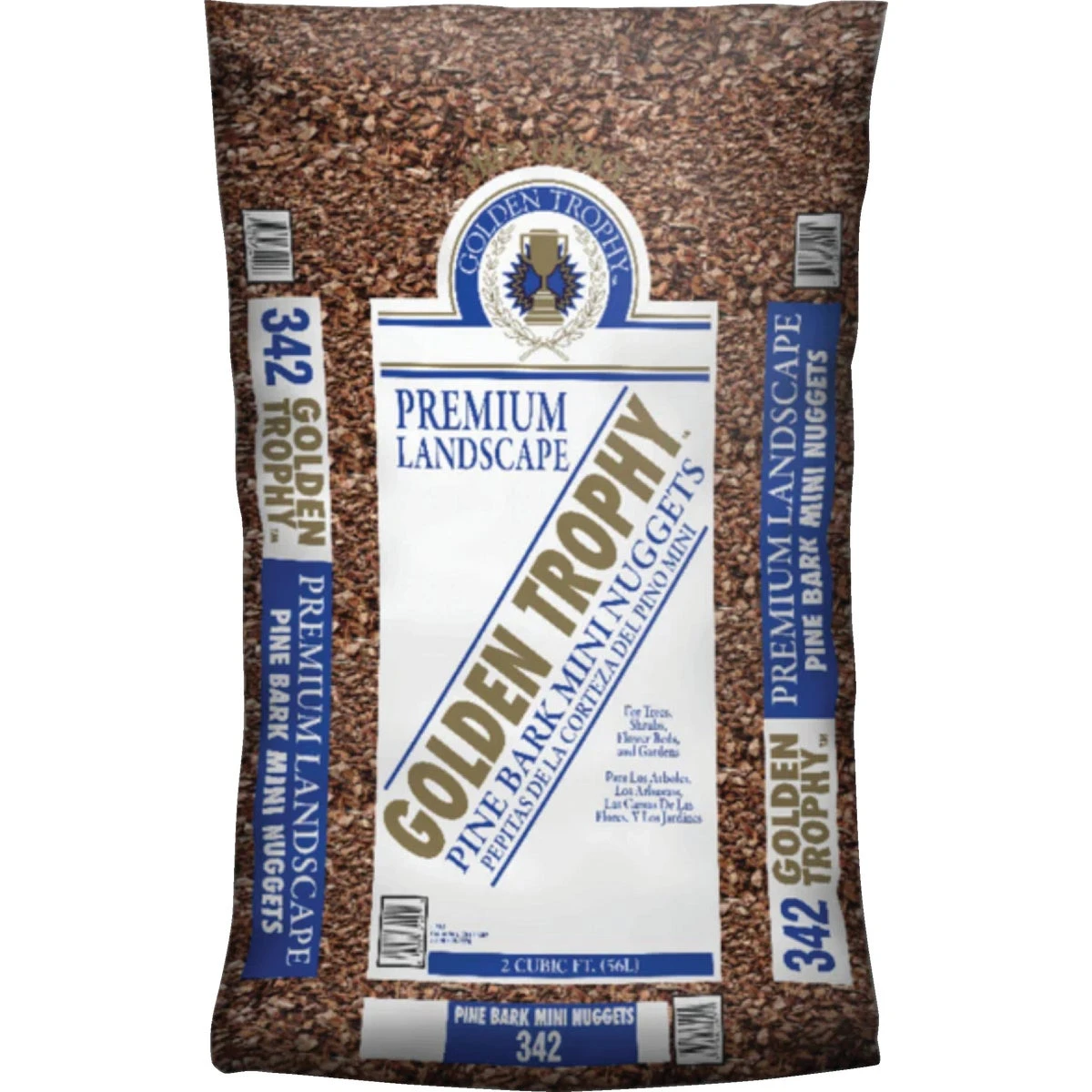 Golden Trophy Pine Bark Mini Nuggets 2-Cu. Ft.