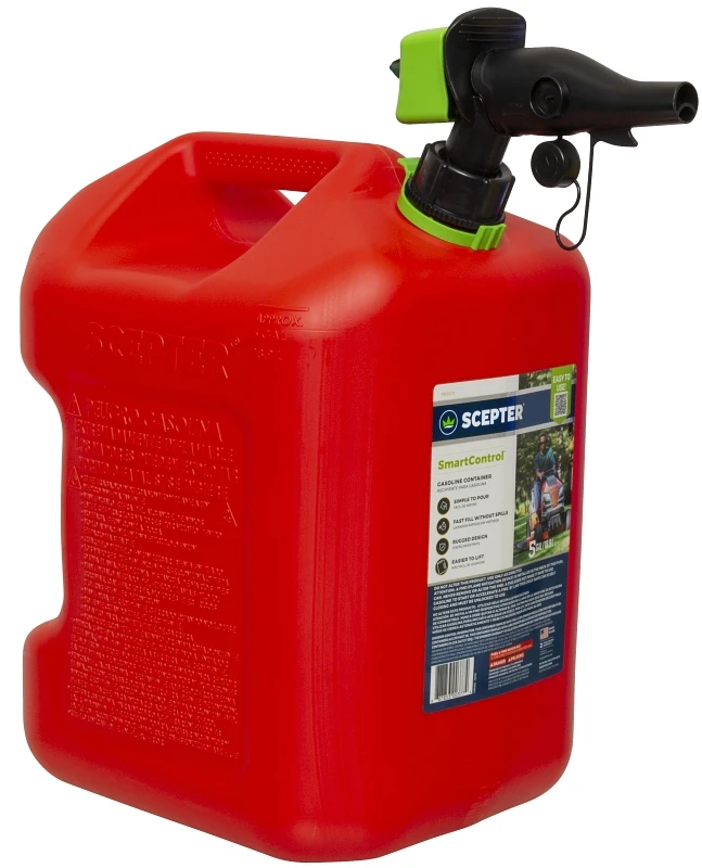 Smartcontrol 5 Gallon Gas Can With Rear Handle And Flame Mitigation Device