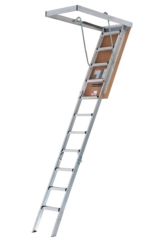 Attic Ladder, Aluminum, 22.5 x 54 In. Opening
