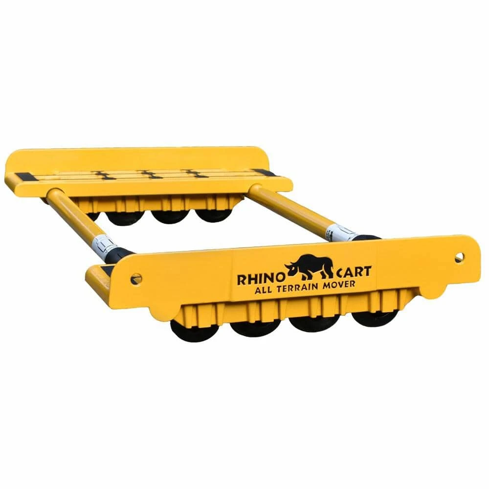 All Terrain Moving Cart 1100 Lbs Capacity For Appliances And Furniture Yellow