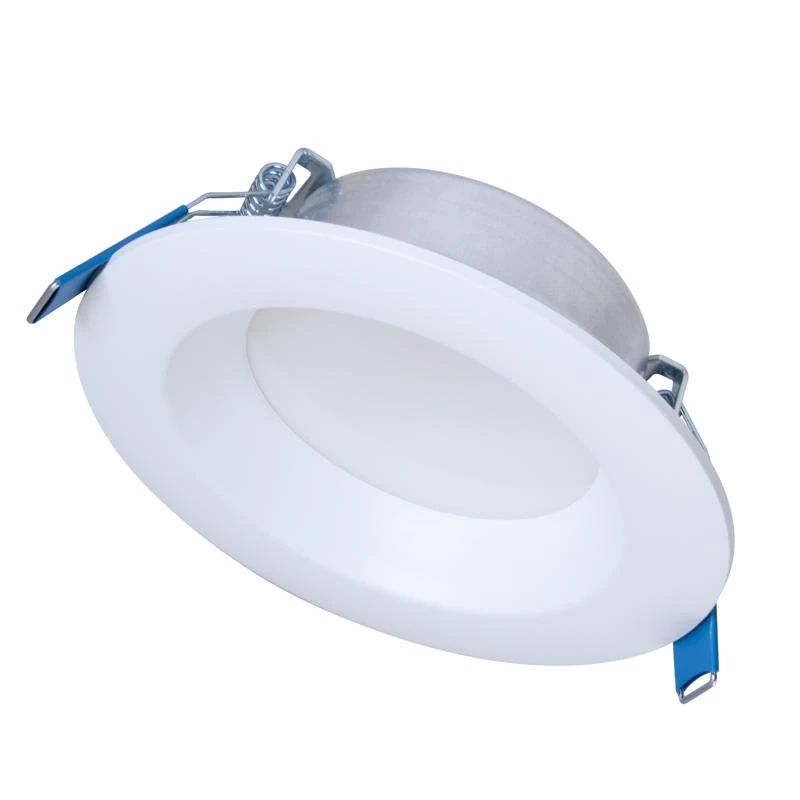 Halo LED Direct Mount Module Baffle Light Trim Kit, White, 4 In. Round