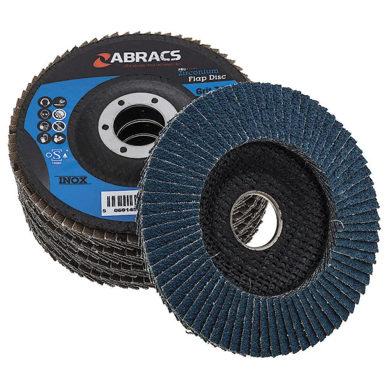 Abracs Zirconium Pro Flap Discs (Pack of 25)