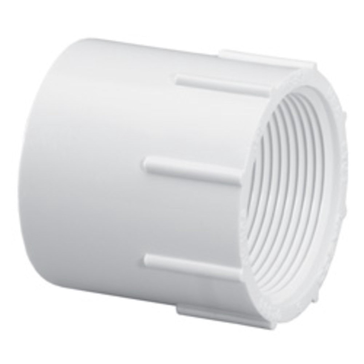 Adapter | AquaGuard | 3 Slip x FPT | PVC Schedule 40 | White