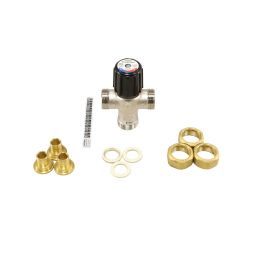 Resideo AM101R-UPEX-1 3/4" Union PEX Mixing Valve 70°F - 180°F AM-1