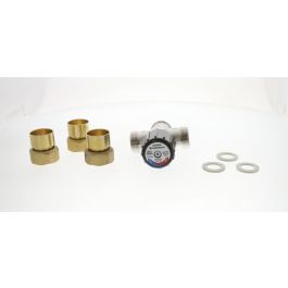 Resideo AM102R-US-1 1" Union Sweat Mixing Valve 3.5 Cv 70°F-180°F