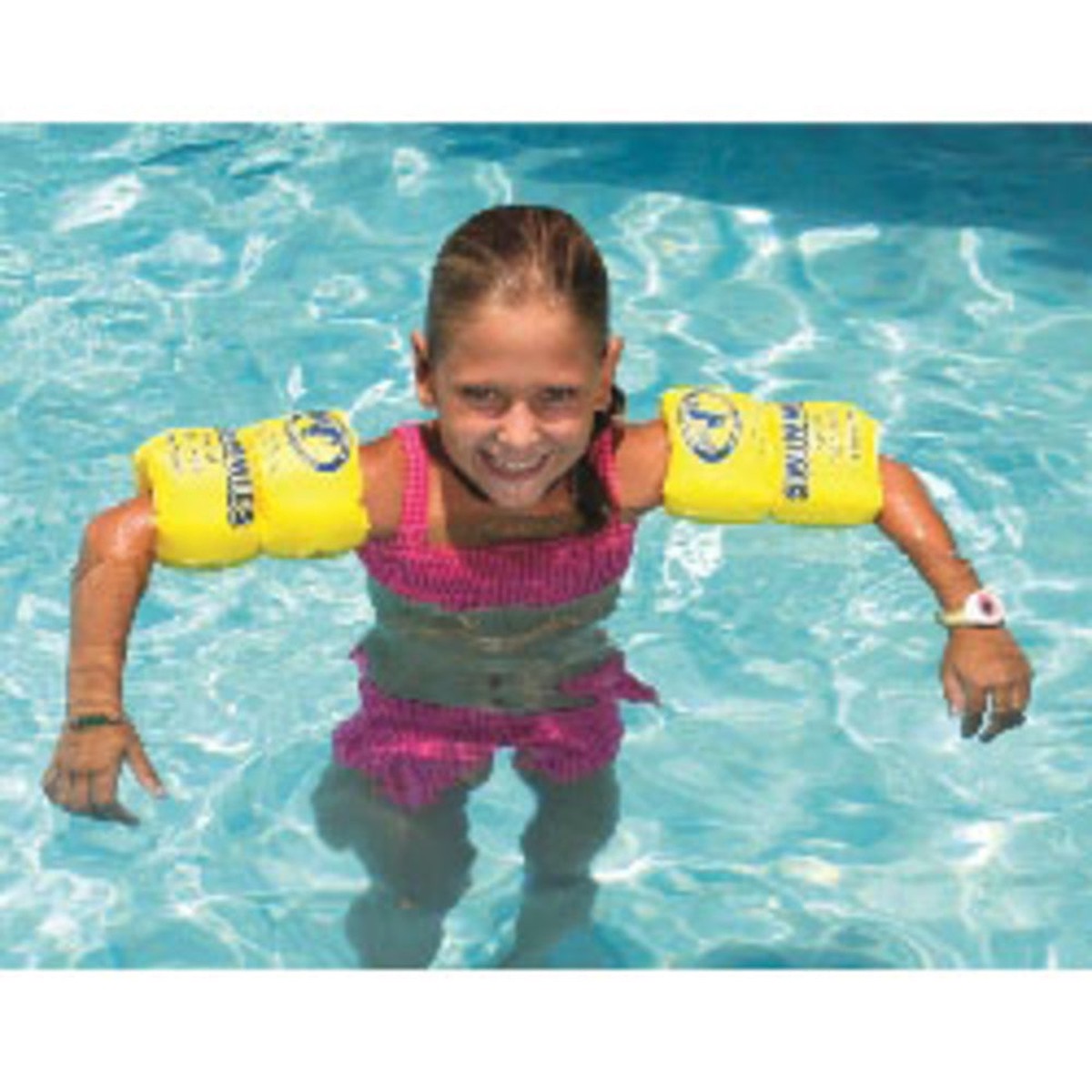 Arm Bands | Swimline | 9800 | EVA Foam Kid Size Adjustable Comfort Fit | For DIY Pool Owner