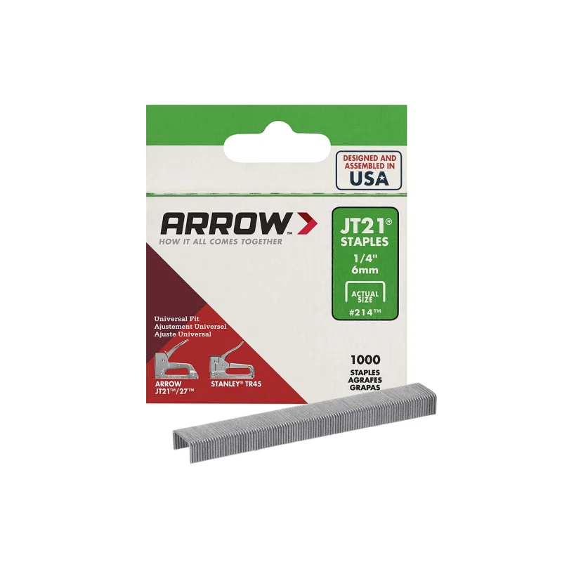 Arrow JT21 Staples Box of 1000