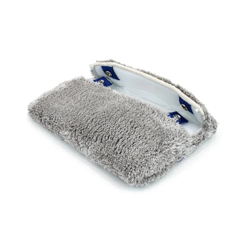 Autofiber Mitt on a Stick Refill Microfiber Cover – Plush Gray