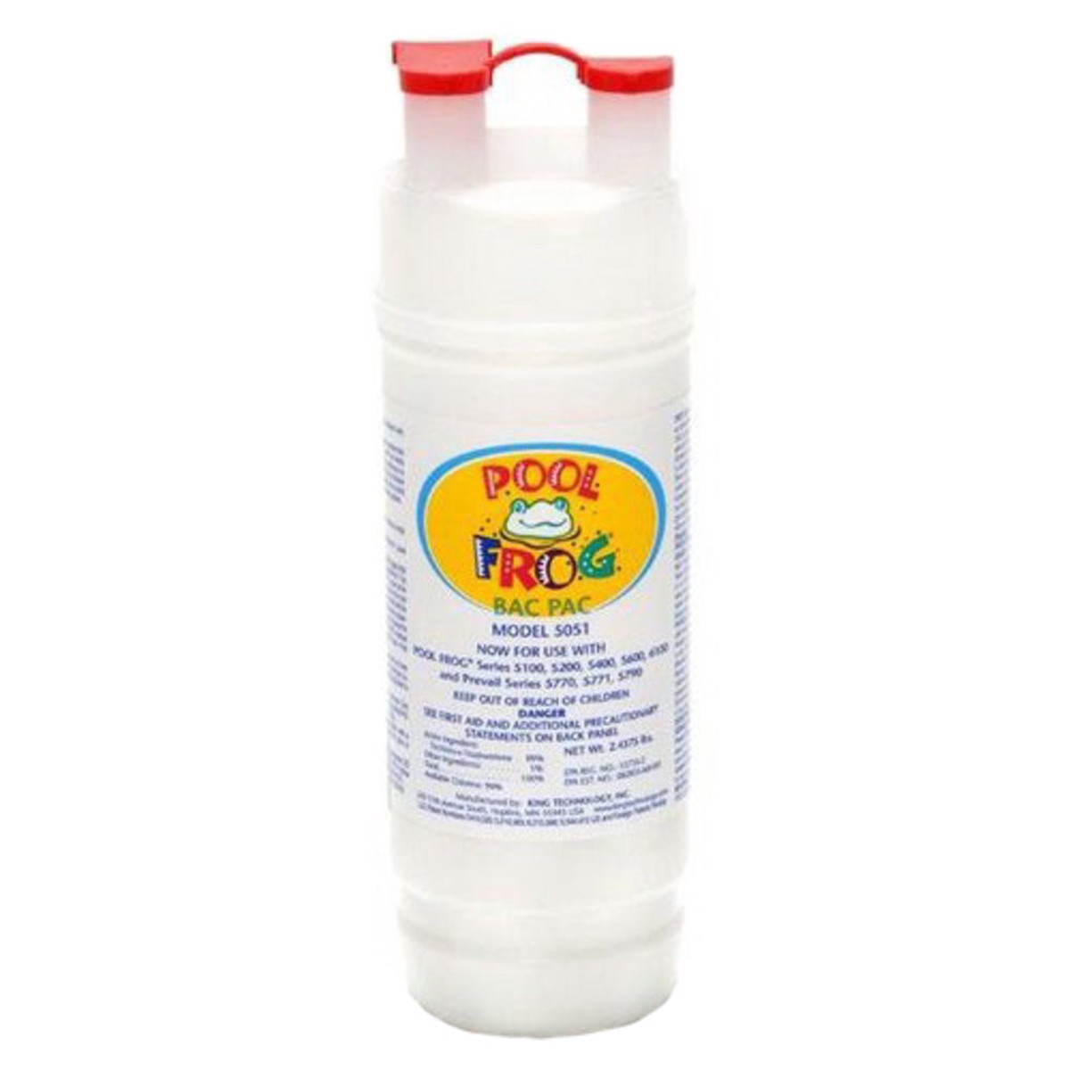 Bac Pac | King Tech | Pool Frog Bac Pac 01 03 5880 | Heavy Duty Cleaning | Chlorine Based