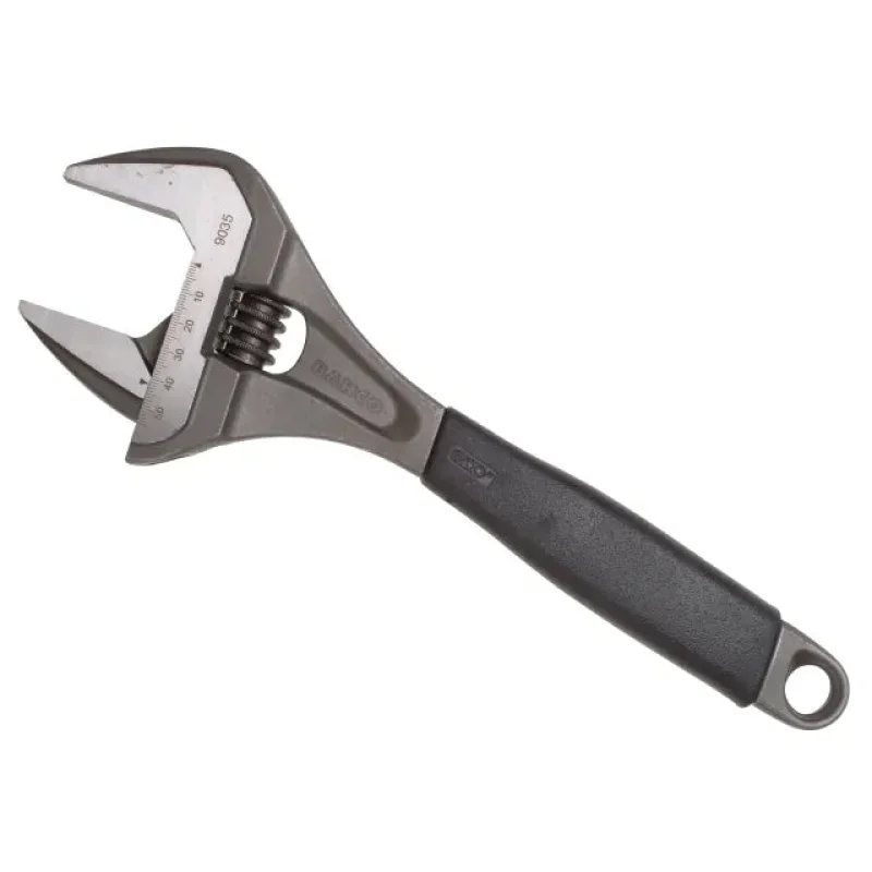 Bahco 9035 Adjustable Wrench 12in / 300mm – 55.6mm Extra Wide Jaw Capacity