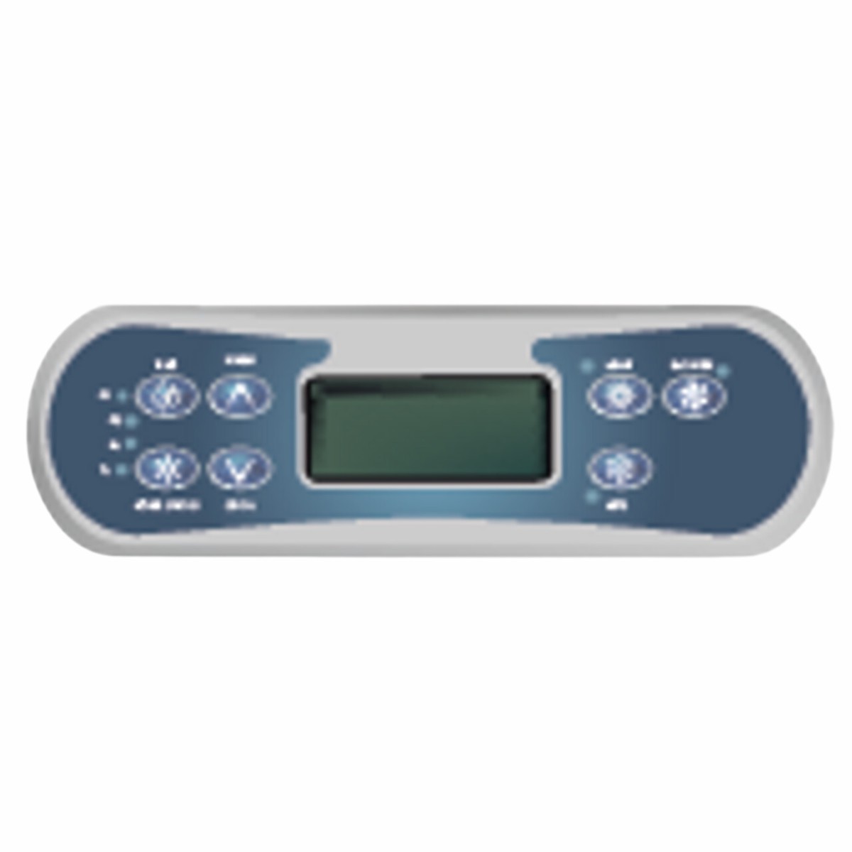 Balboa ML700 Spa Control Panel, 8-Button LCD, 8-Pin Molex (Model 55609)