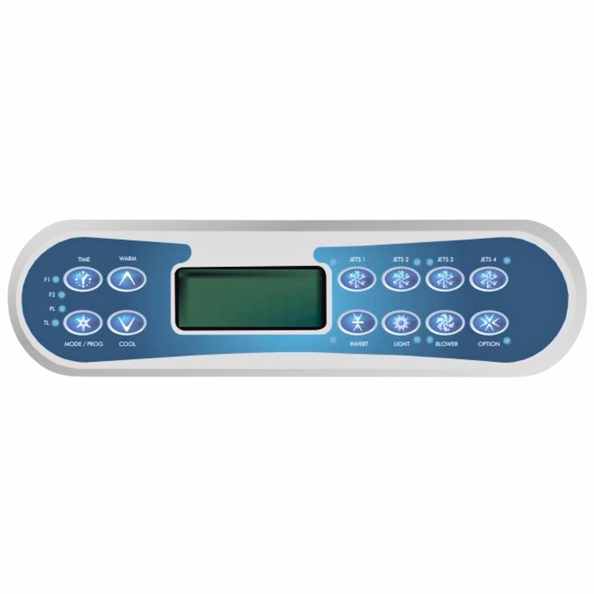 Balboa ML900 Control Panel, 12-Button, 4 Pumps (Model 55580)