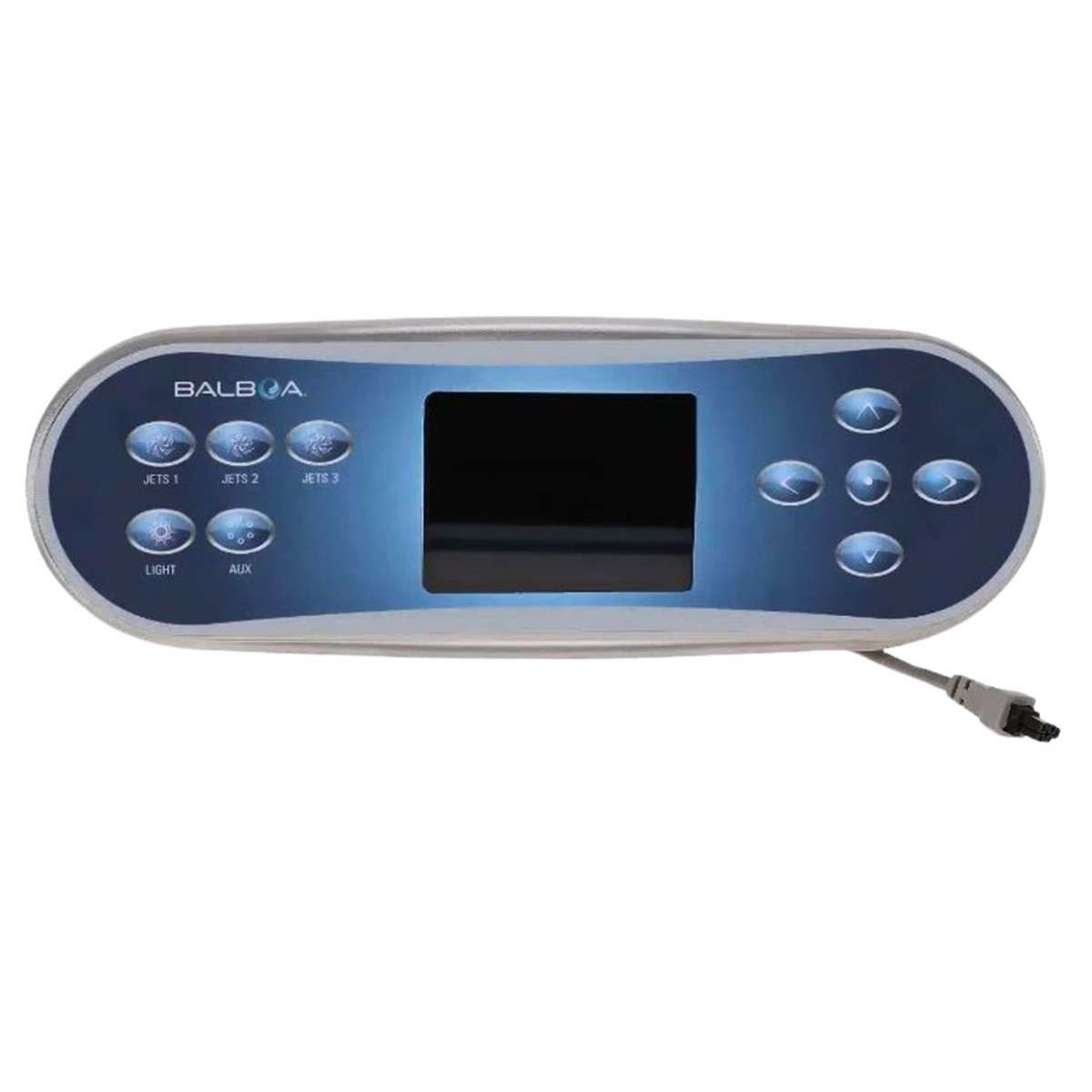 Balboa TP700 Spaside Control Panel 57280 BP Series, with 3 Jet Label 17381, 10" x 3.5"