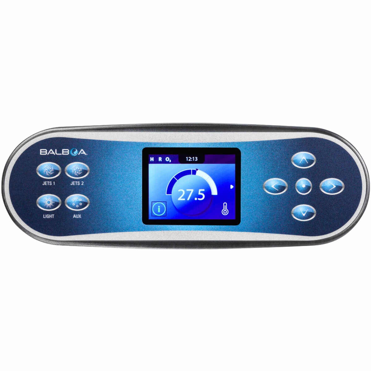 Balboa TP700 Spaside Control Panel, BP Series, with 2 Jet Label 17382, 10" x 3.5" (Model 57279)