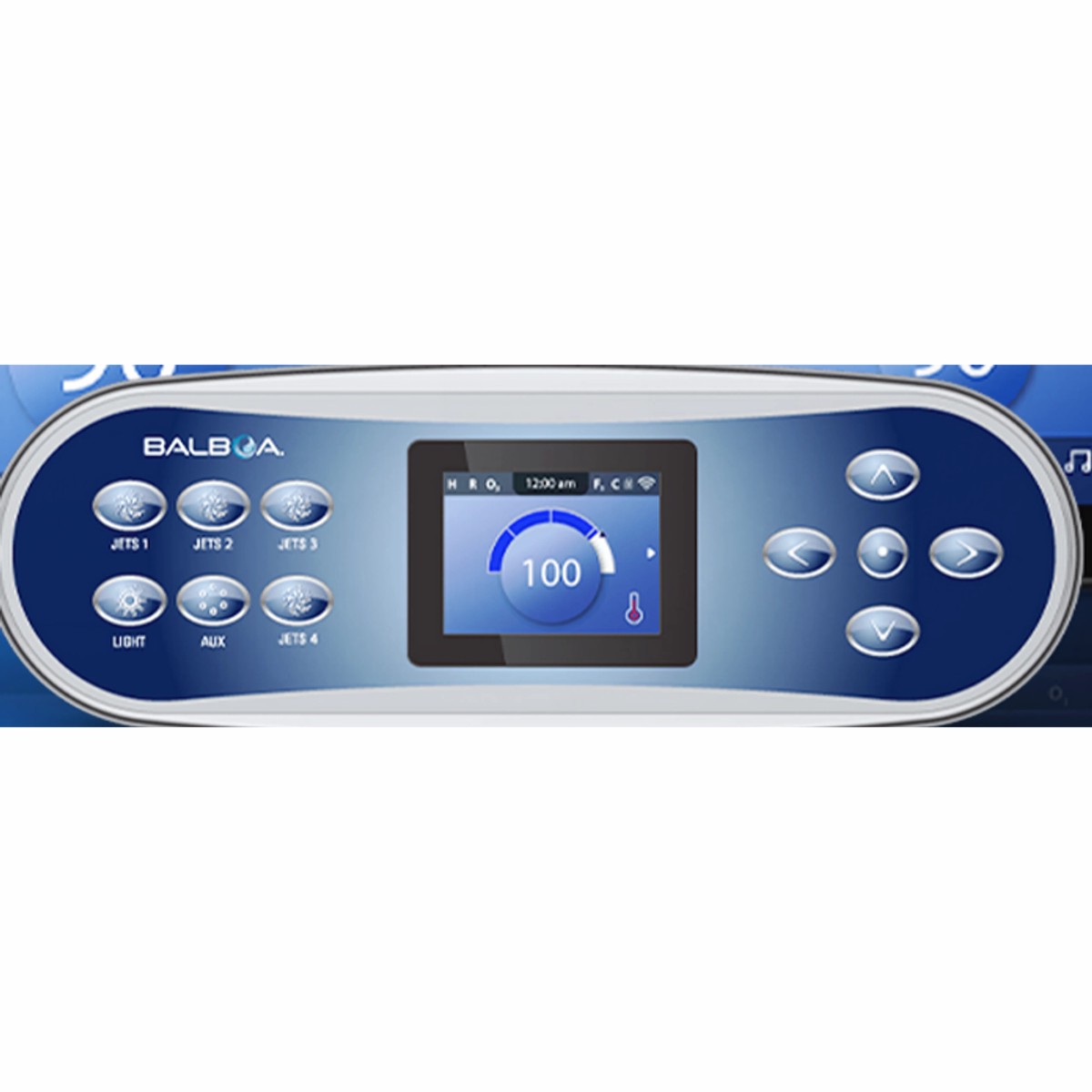 Balboa TP700 Spaside Control Panel, No Label (Model 57278)