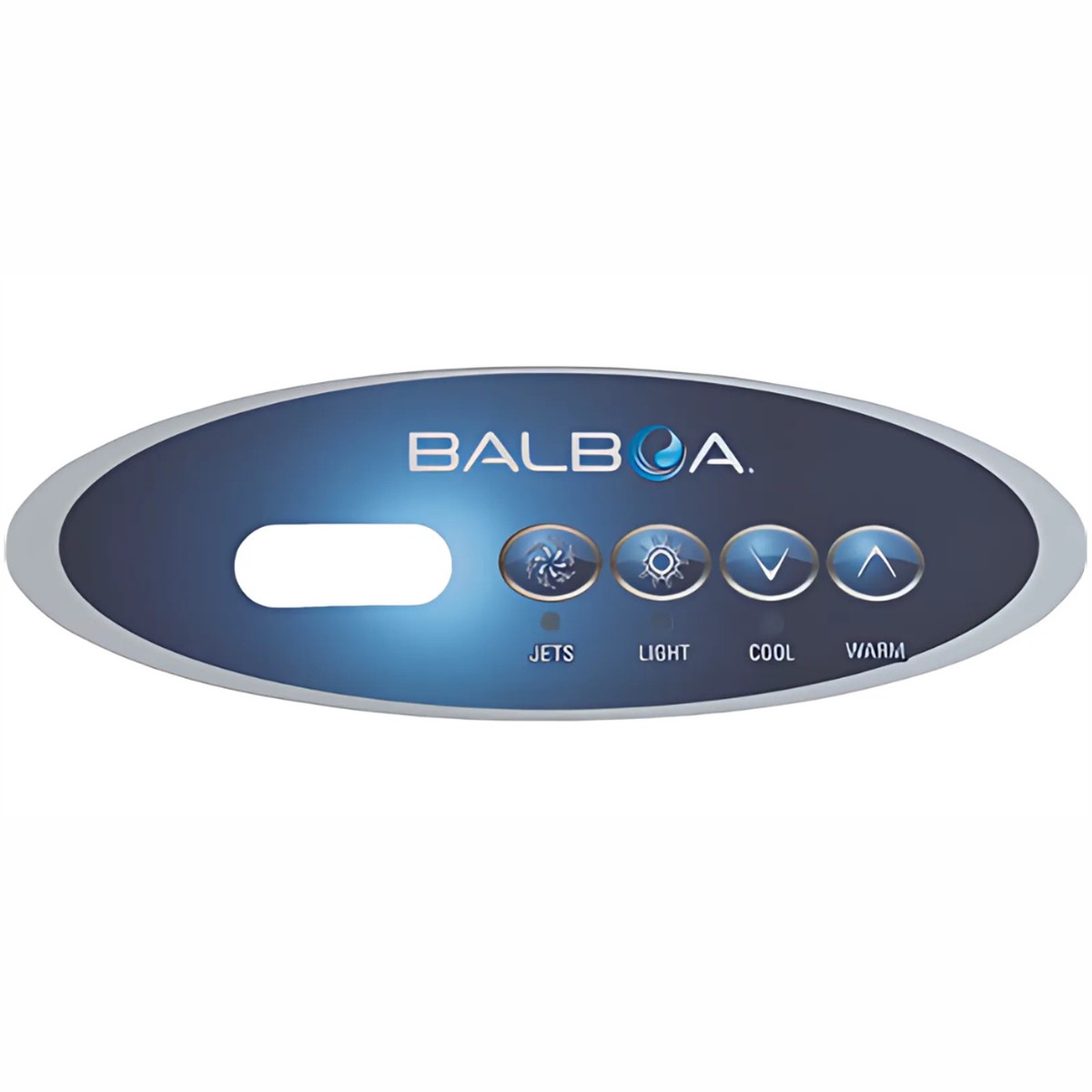 Balboa VL240 Topside Control Panel (Model 55456) with Overlay 11745 - Jets, Light, Cool, Warm