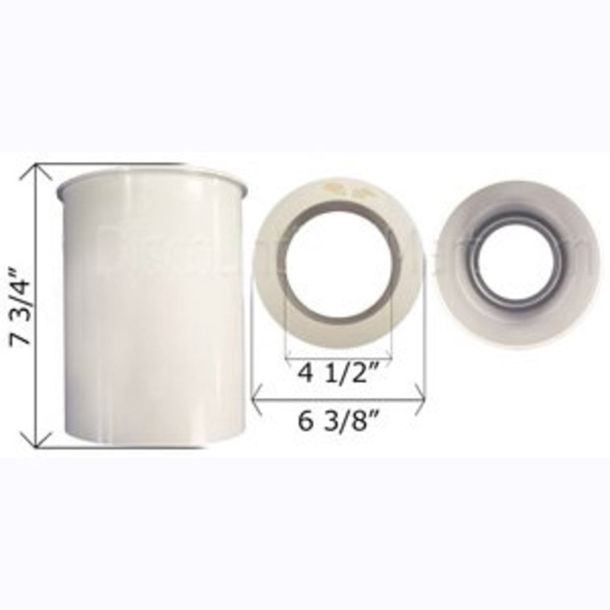 Basket Weir | Aladdin | B38 | ABS Plastic | Floating Weir (Compatible With American Concrete Skimmer B-38)