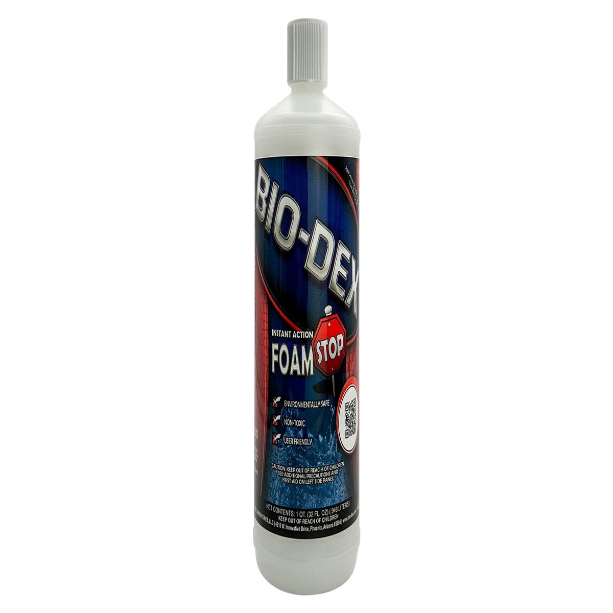 Bio-Dex Laboratories Spa Foam Stop (32 Oz.) | SFS32