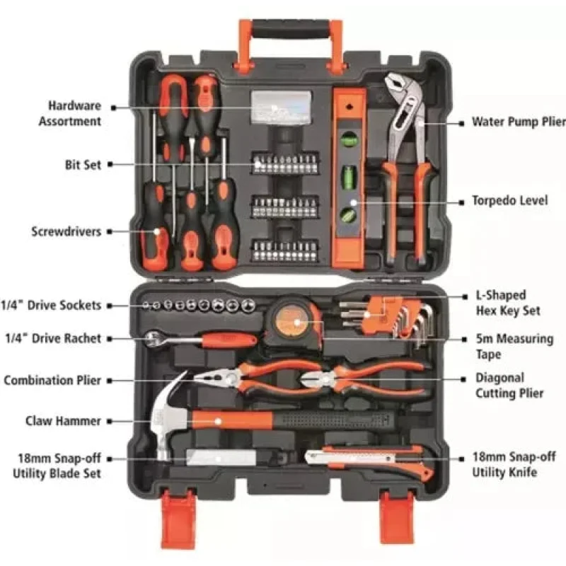 Black N Decker 154pc Toolkit BMT154C