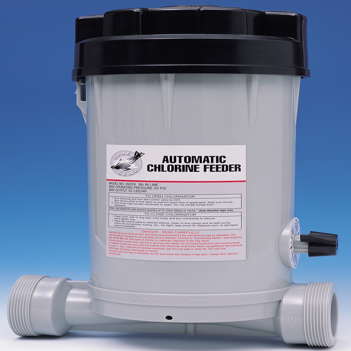Blue Seal 8Lb In Line Chlorinator