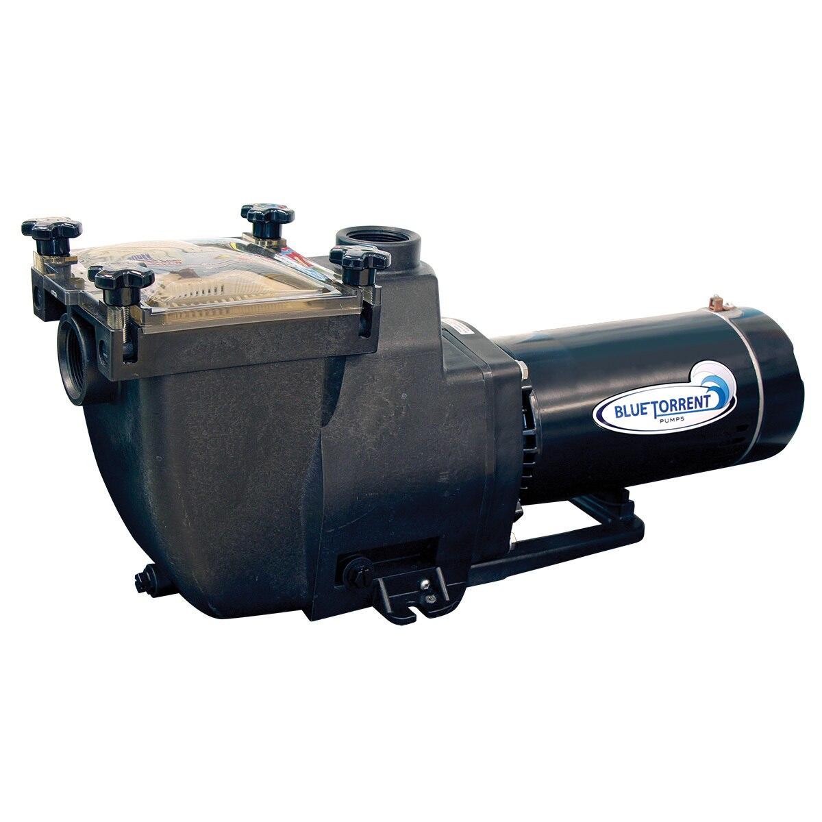 BLUE TORRENT Typhoon 1.5 HP InGround Swimming Pool Pump