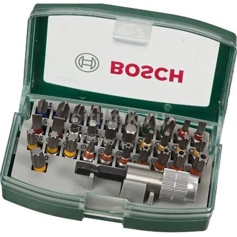 BOSCH 32 pc Screwdriver bit set Code:2607017063