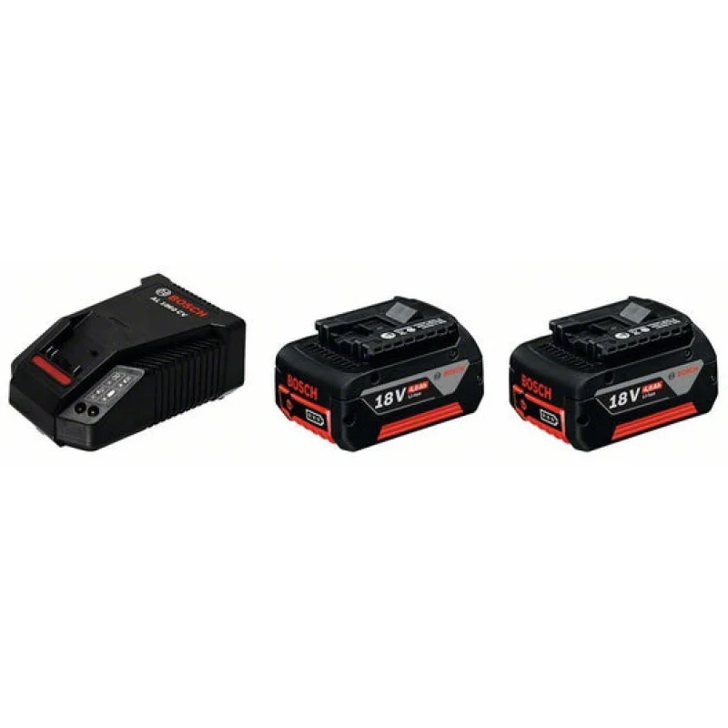 Bosch Charger & Batteries Starterkit 18V