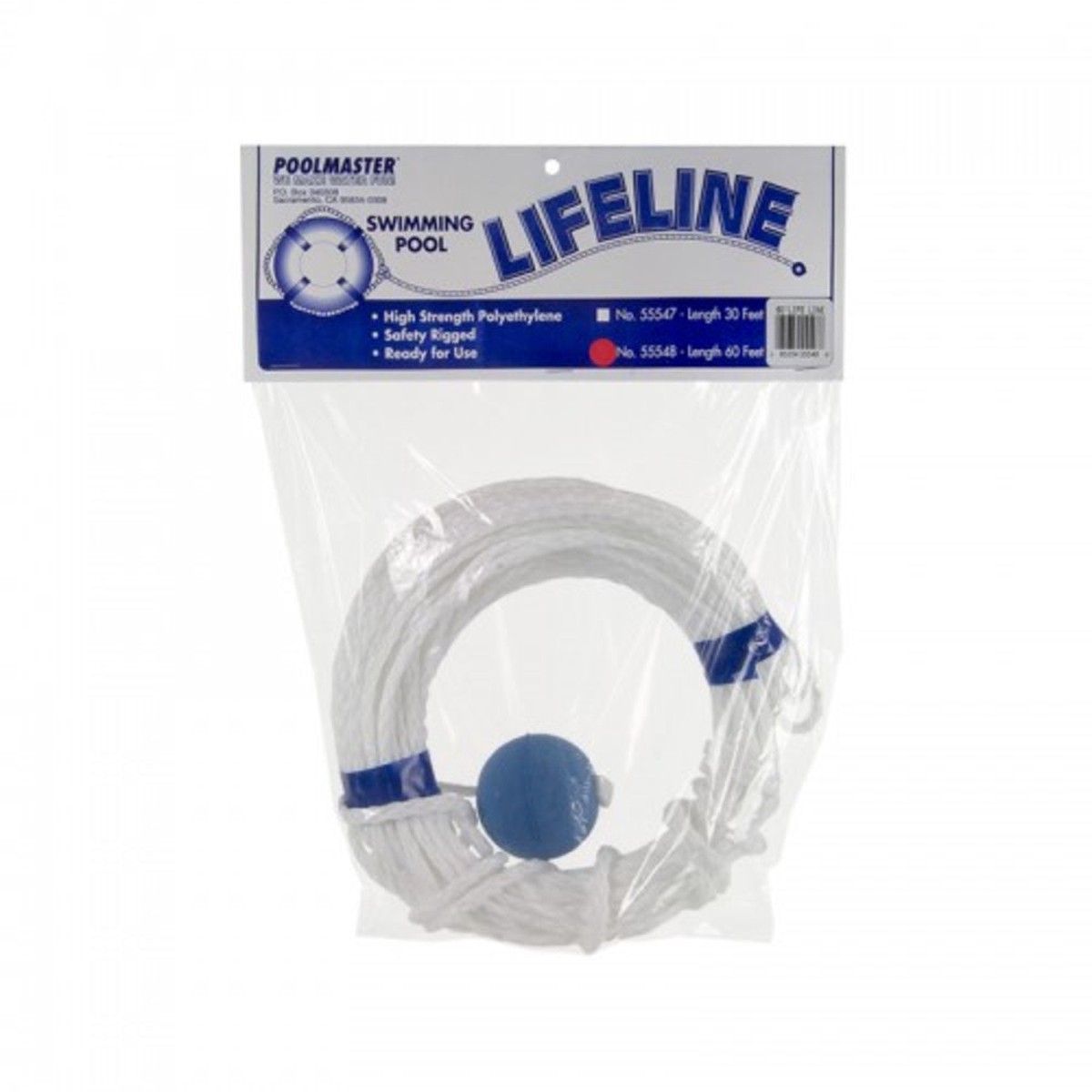 Boundary Line Replacement | Poolmaster | 55547 | 30 Foot Heavy Duty Vinyl | Pool Safety Boundary for DIY